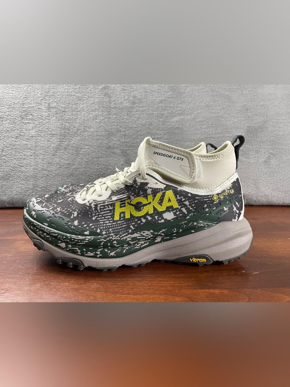Men's 9.5 D - HOKA One One Shoes Speedgoat 6 Mid GTX 1155152-TRFF Running Trail
